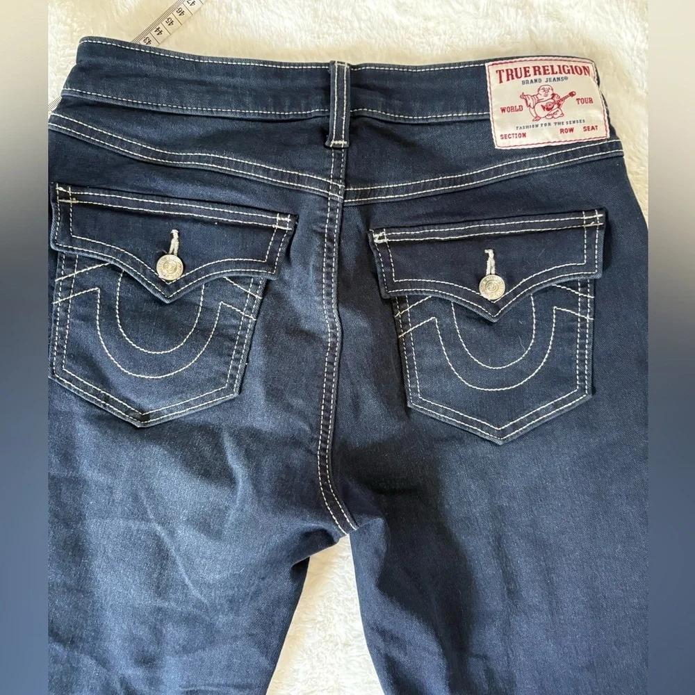 True Religion Jennie Curvy Midrise Super Skinny  Jeans, Size: 27 - Picture 5 of 12